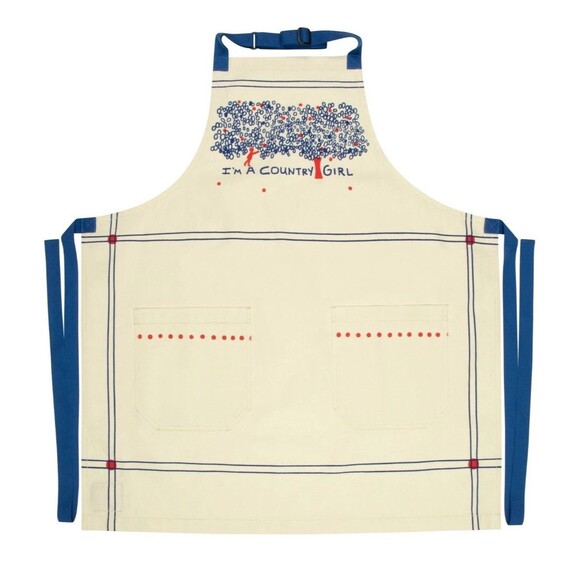 BlueQ I'm A Country Girl Funny Cooking and BBQ Apron - Picture 1 of 3